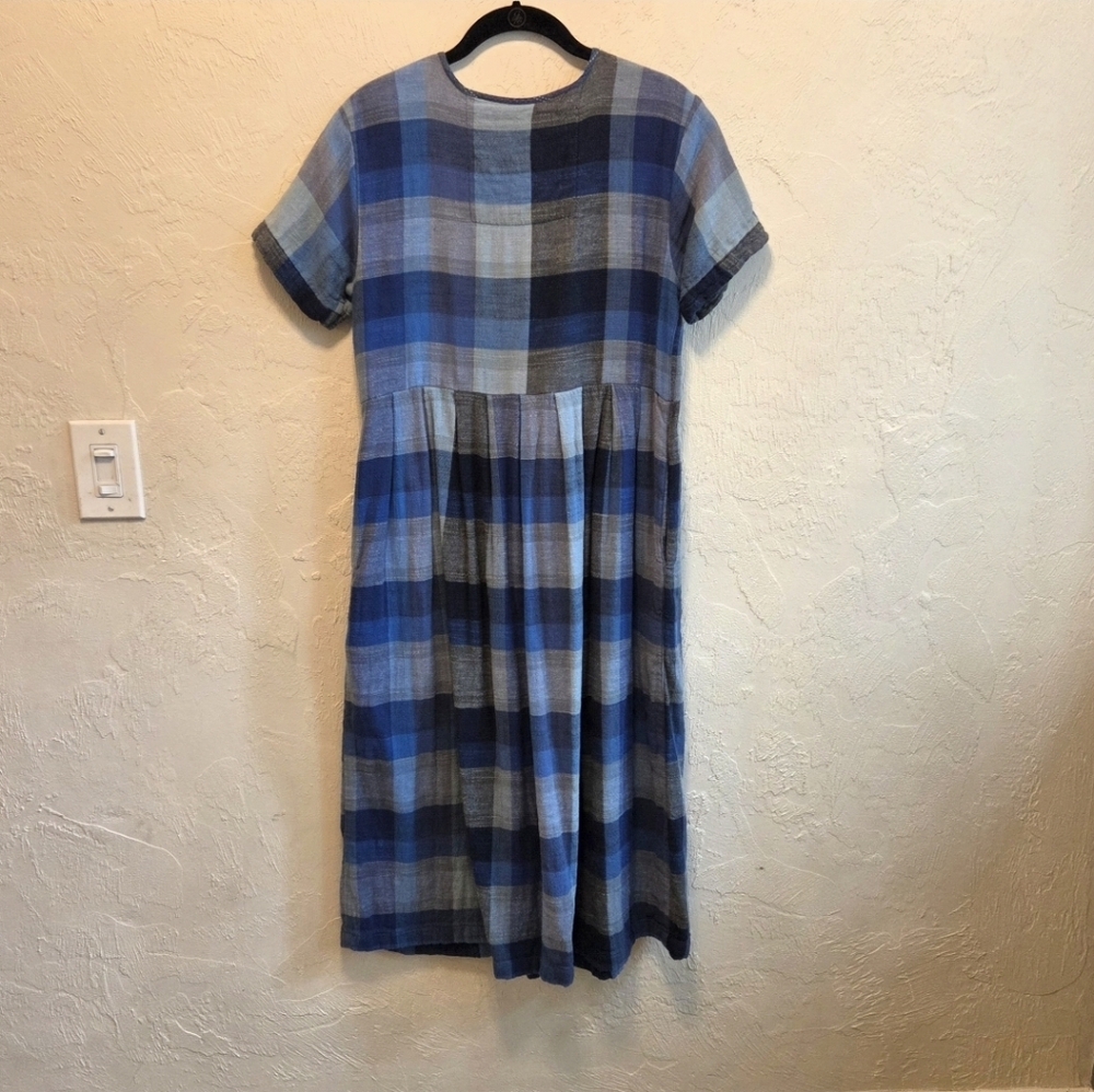 Ace & Jig Marine Ashcroft Plaid Dress XS - Picture 4 of 6